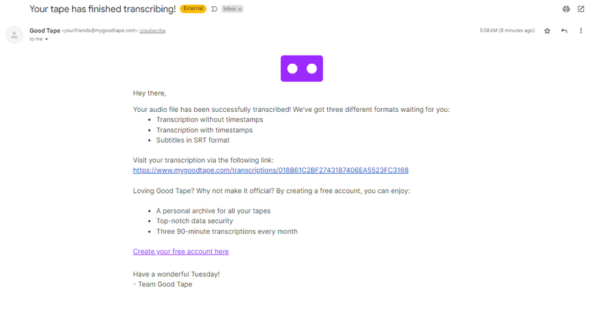 Creating effective interview transcripts for your dissertation — Good Tape